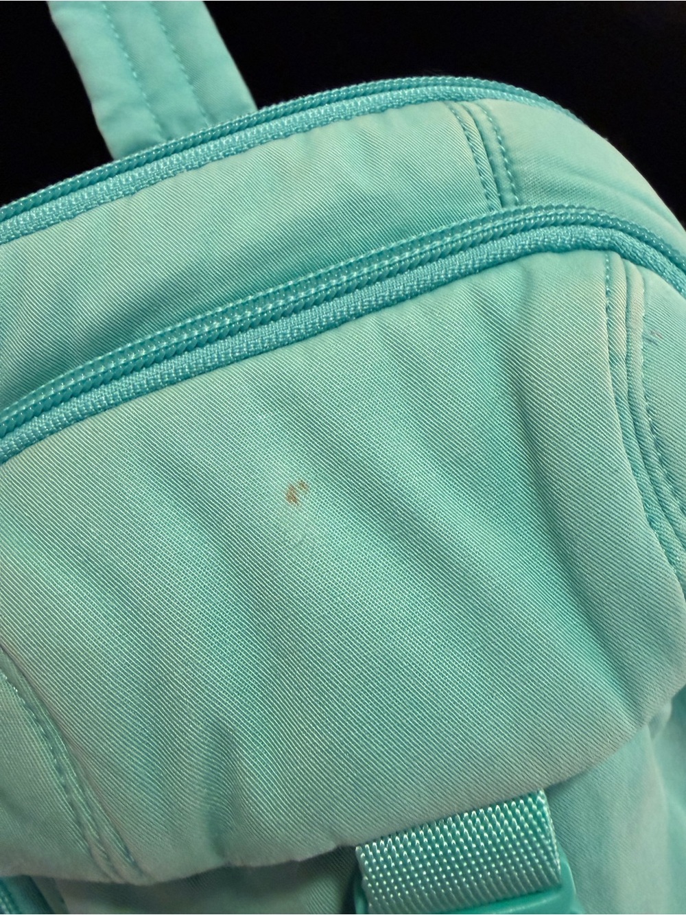 Vera Bradley Aqua Mini Backpack Crossbody - Picture 2 of 8